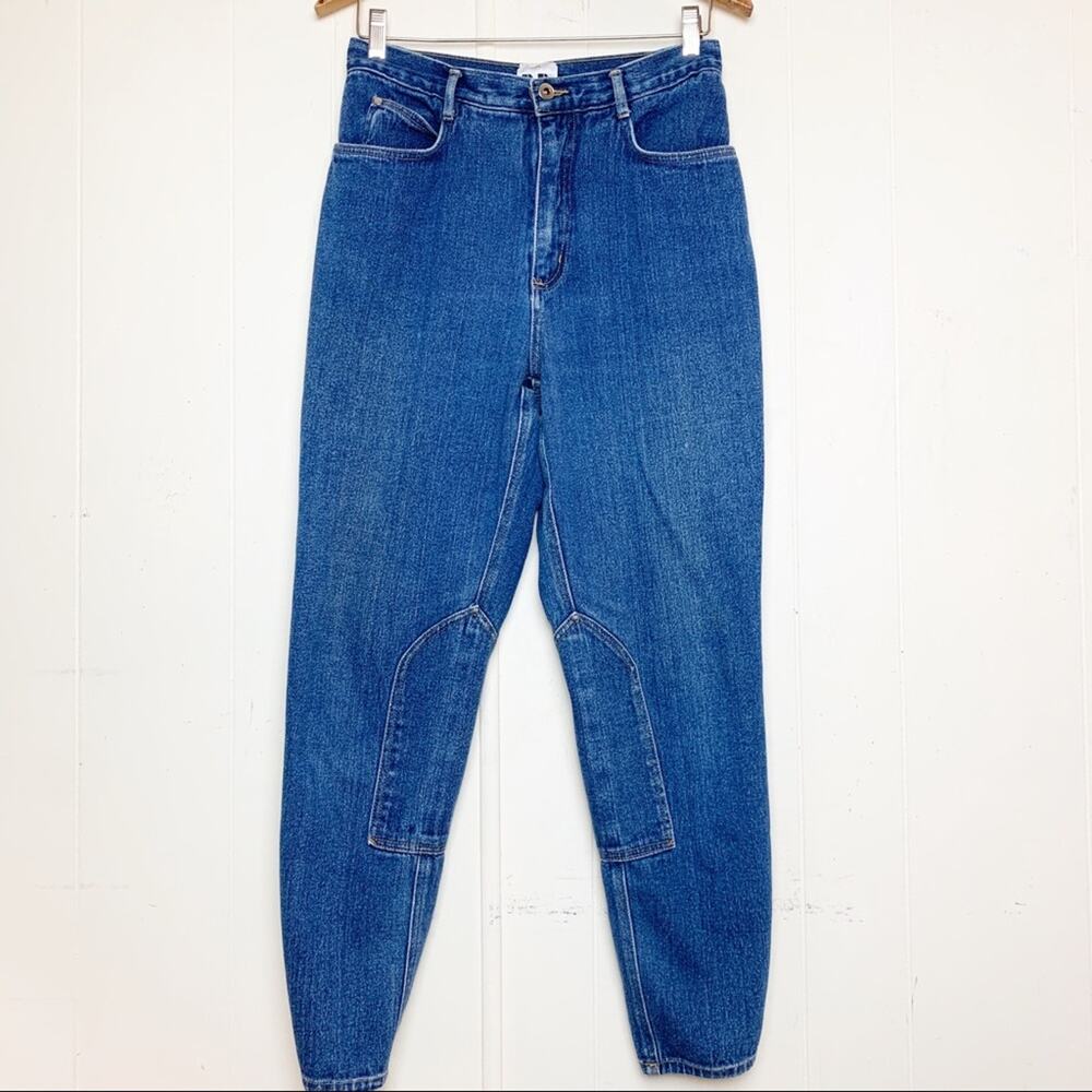 Vintage DB Riding Gear Denim Equestrian Jodhpurs High Waist Jeans Womens Size 29